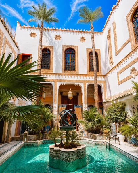 A la foto es mostra l'objecte Kassr Annoujoum - Luxury Boutique Riad in the Heart of Fès Medina situat a la ciutat de Fes.