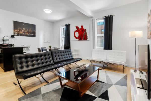 Downtown Mtl Metro Access Chic 2br Stay - Boucherville