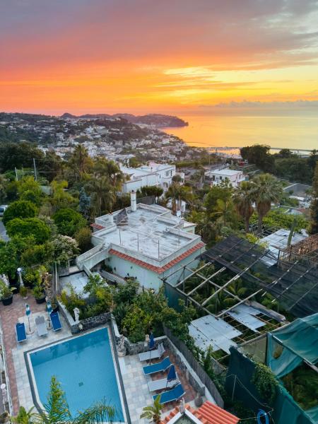 A la foto es mostra l'objecte Hotel Villa Fiorentina situat a la ciutat de Ischia.