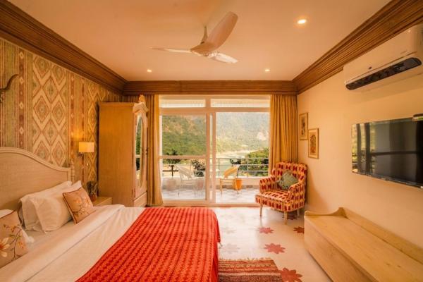 På billedet ses objektet Minimalist Apartment In Aloha - For Cool Adults & Family Only beliggende i byen Rishikesh.