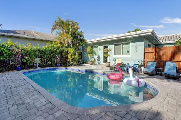 Caribbean Paradise Retreat Private Pool, Outdoor Kitchen & Jacuzzi - Fort Lauderdale