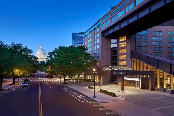 A la foto es mostra l'objecte Hyatt Regency Washington on Capitol Hill situat a la ciutat de Washington.