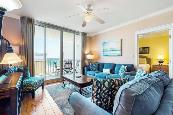 Beachy Gulf-front Condo At Waterscape Washer&dryer In-unit 490 Feet Of Beach - Fort Walton Beach, FL