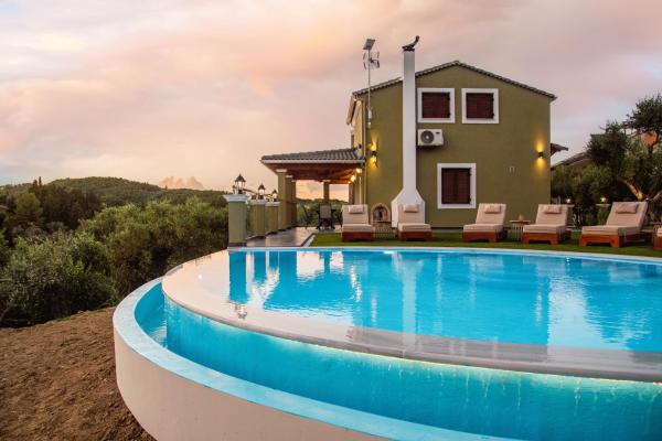 Villa Socrates Gardeno Luxury Sea View Pool Escape - Corfu
