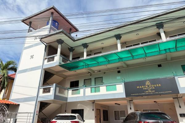 Op de foto is het object Marin House Pattaya te zien, gelegen in de stad Noord Pattaya.