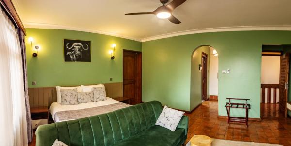 Na fotografii je vidět objekt Pangolin Nest Boutique Hotel nacházející se ve městě Kampala.