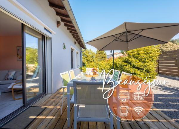 Beauséjour - Maison Calme, Terrasse Et Jardin, Proche Parc Aquatique - Mazamet