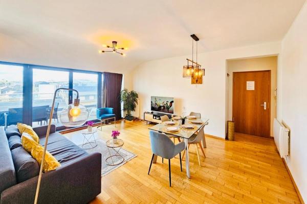 Relax In A Stunning Penthouse With Terrace&parking - Luxembourg