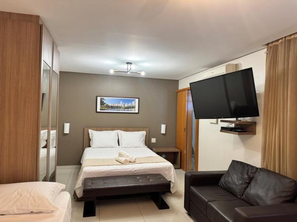 Flat Moderno Em Goiânia - Piscina, Academia E Sauna - Goiás (estado)