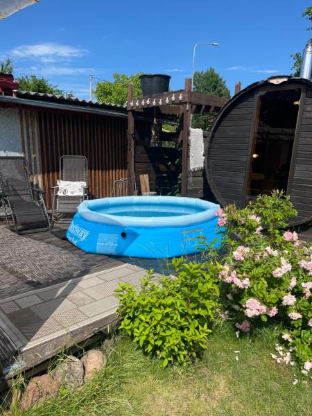 Atpūtas vieta ar pirti, with wi-fi, self check in and private parking, Ventspils