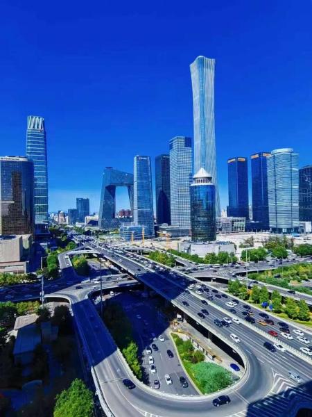 Kuvassa näkyy kohde Atour Hotel Beijing China World Trade Center Tuanjie Lake, joka sijaitsee kaupungissa Peking.