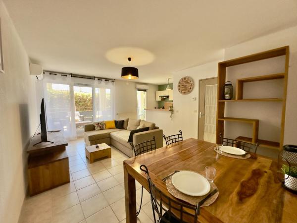 Cosy Garden T2 4p Proche Odysseum Et Gares Clim Wifi Jardin - Montpellier