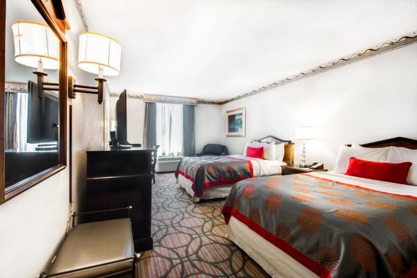 På billedet ses objektet Ramada Plaza by Wyndham Atlanta Airport beliggende i byen Atlanta.