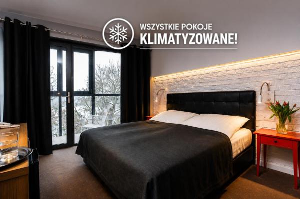 照片显示了位于Toruń市的Hotel Czarna Róża物件。