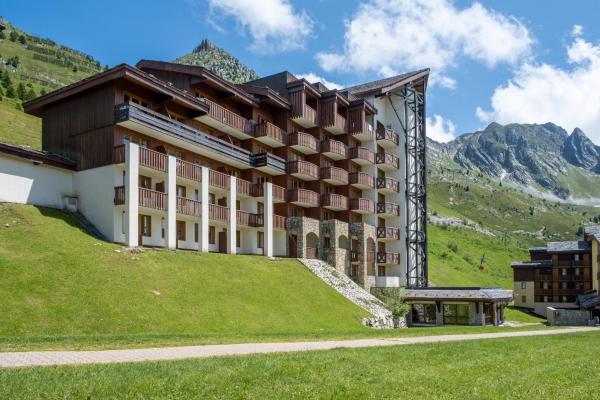 På billedet ses objektet Résidence Pierre & Vacances Les Néréides beliggende i byen Belle Plagne.