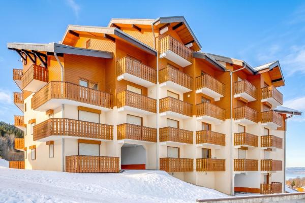 På billedet ses objektet Appartement convivial à Thollon-les-Mémises, 35 m², vue montagne beliggende i byen Thollon-les-Mémises.