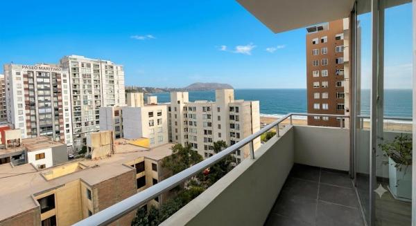Vista Al Mar 3 Hb Balcón Malecón Piscina Cama King Size - Lima