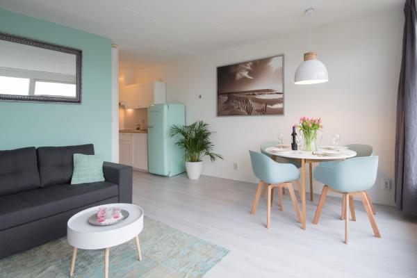 Na zdjęciu widoczny jest obiekt Amsterdam Beach Apartment 80 położony w mieście Zandvoort.