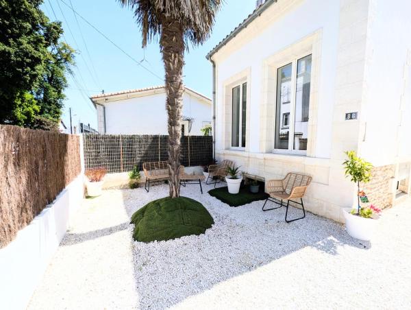 A la foto es mostra l'objecte Charmant studio rénové à quelques pas de la plage situat a la ciutat de Royan.