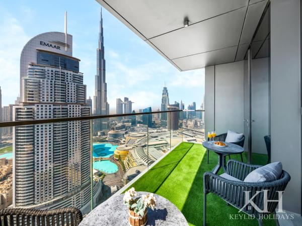 Luxury 3br With Maid- Burj Khalifa Skyline Views - Dubai