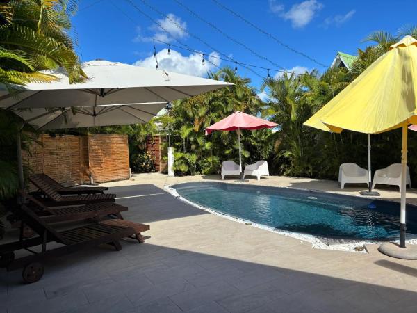 Maison Charmante à Sainte-anne Avec Piscine Partagée. - Guadeloupe
