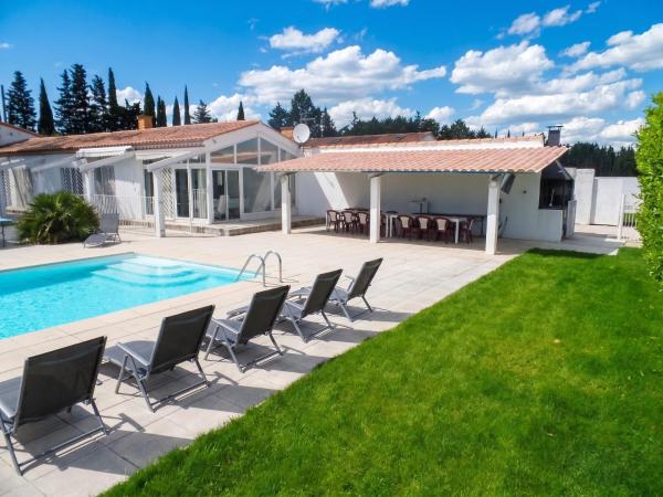 Villa Charmante à Meynes Avec Piscine Privée - Collias