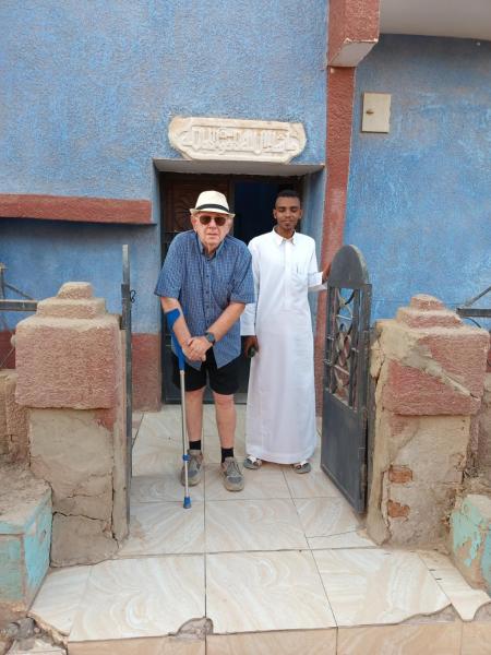 A la foto es mostra l'objecte Abo Orabi Guest House situat a la ciutat de Aswan.