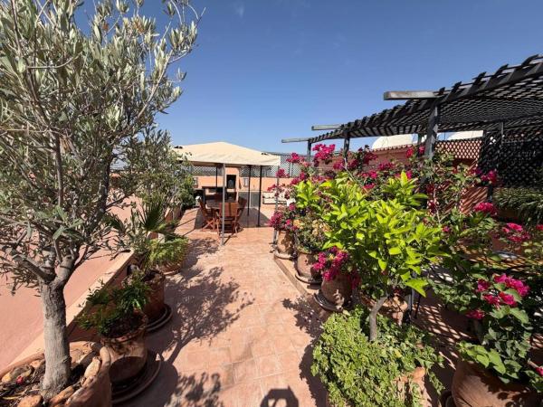 A la foto es mostra l'objecte Rooftop Sun Pool Chic Apartment Perfect Stay situat a la ciutat de Marràqueix.