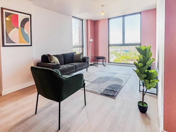 Modern And Bright One Bedroom Flat In Old Trafford - Manchester