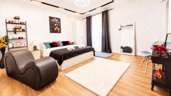 Na zdjęciu widoczny jest obiekt TANTRA Studio 4 CALEA VICTORIEI AMZEI położony w mieście Bukareszt.