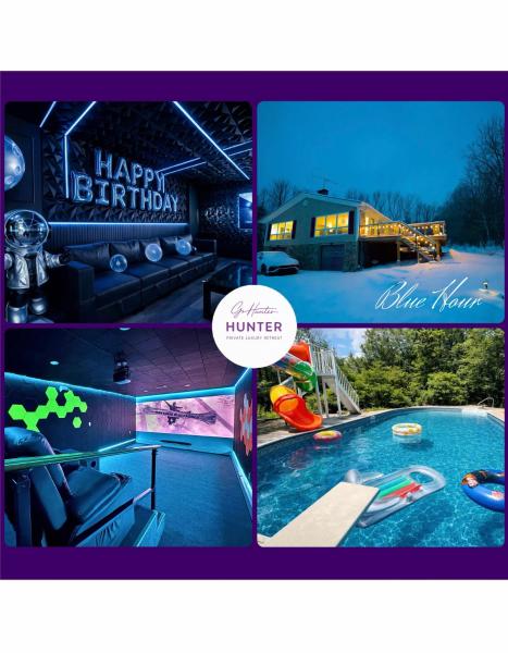Luxe Party Retreat Ski Pool Karaoke Game Movie - Windham, NY