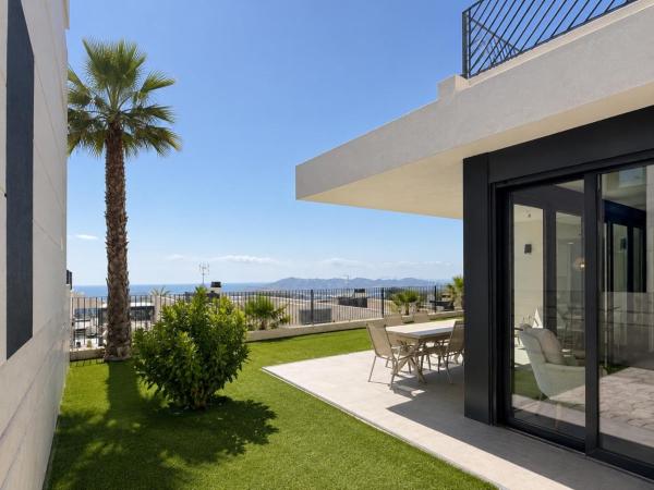 Villa De Lujo Con Vistas Al Mar En Polop Hills - Benidorm