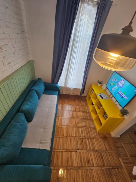 A la foto es mostra l'objecte Double Studio Old Town - Architectural Gem with Modern Flair situat a la ciutat de Bucarest.