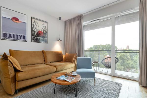 Designerski Apartament Z Balkonem I Parkingiem, Blisko Centrum By Renters Premium - Danzig