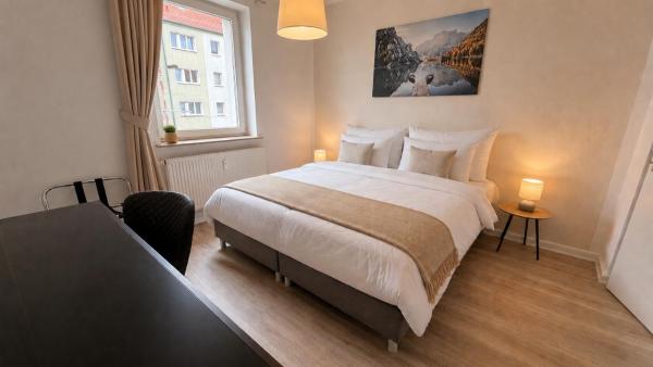 Gemütliches Apartment Für 6 Personen Mit Balkon, Wifi, Smart-tvs, Gratis Parken - Halberstadt
