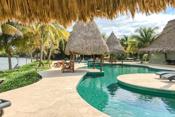 Romantic Secluded Casita With Partial Ac Wifi Pool And Garden - 貝里斯