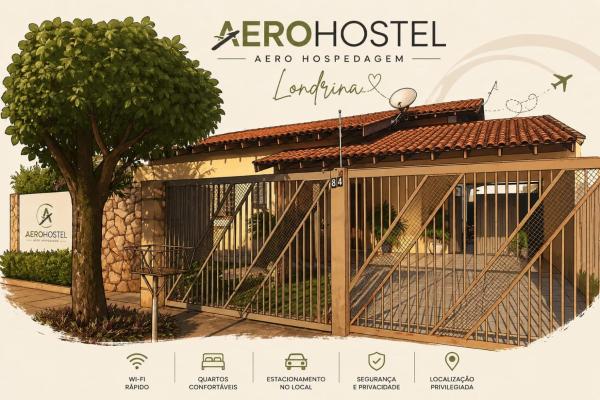 A la foto es mostra l'objecte Aero Hospedagem Londrina situat a la ciutat de Londrina.