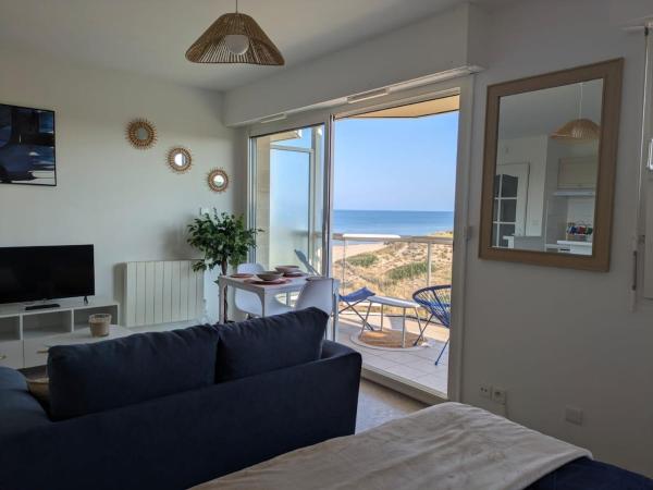 Studio De Standing Vue Mer,dunes Parking Privé - Merlimont