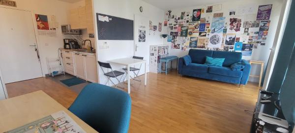 Studio Lumineux Avec Terrasse Et Bureau - Proche Paris - Paris