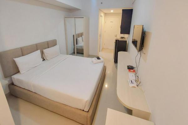 Scenic And Homey Studio Barsa City Apartment By Travelio - 족자카르타