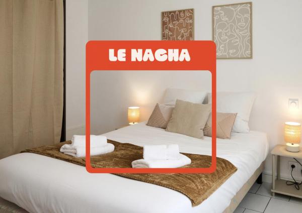 Le Nacha - Maison En Centre Ville De Nevers - 3 Chambres - Terasse - Parking 6 Places Voitures, Camionnettes Et Accueil Vélos - Nevers