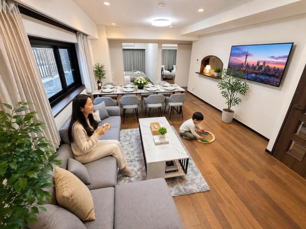 Spacious Family Apartment In Tokyo Up To 12 Guests Elevator - Shinjuku City