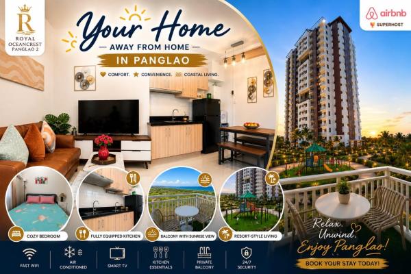 Cozy Condo Panglao Oceanview W Balcony - 道伊斯