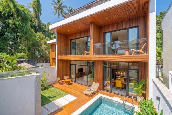 Sunny Villas - Modern Stay With Private Pool & Peaceful Views - 우부드
