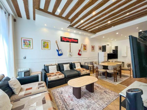 Urbanflat 68 - Paris Center Rolling Stones Apartment - Nogent-sur-Marne