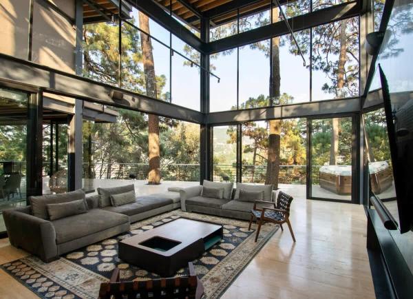 Architectural Glass Masterpiece Villa In Avandaro Forest - Valle de Bravo