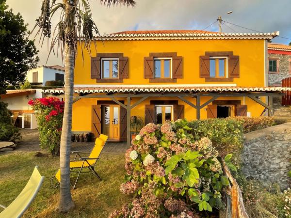 Sea-view House In Fajã Da Ovelha With Garden And Terrace - Porto Moniz