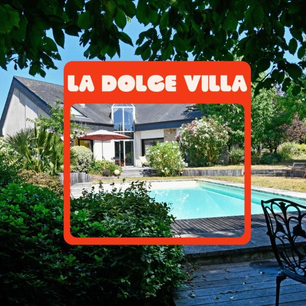 La Dolce Villa, Grande Maison Piscine 12 Personnes - Blain