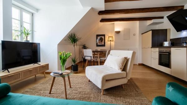 Apartment Am Albertsplatz, Altstadt, 4 Gäste - Weidach