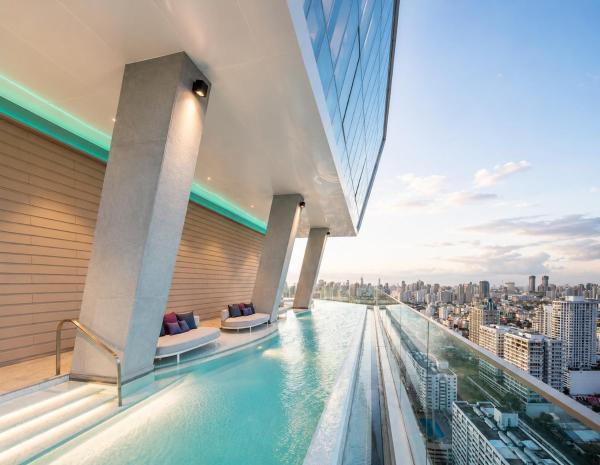 360 View 1br Sky Pool City View Bts Thonglor - Bangkok